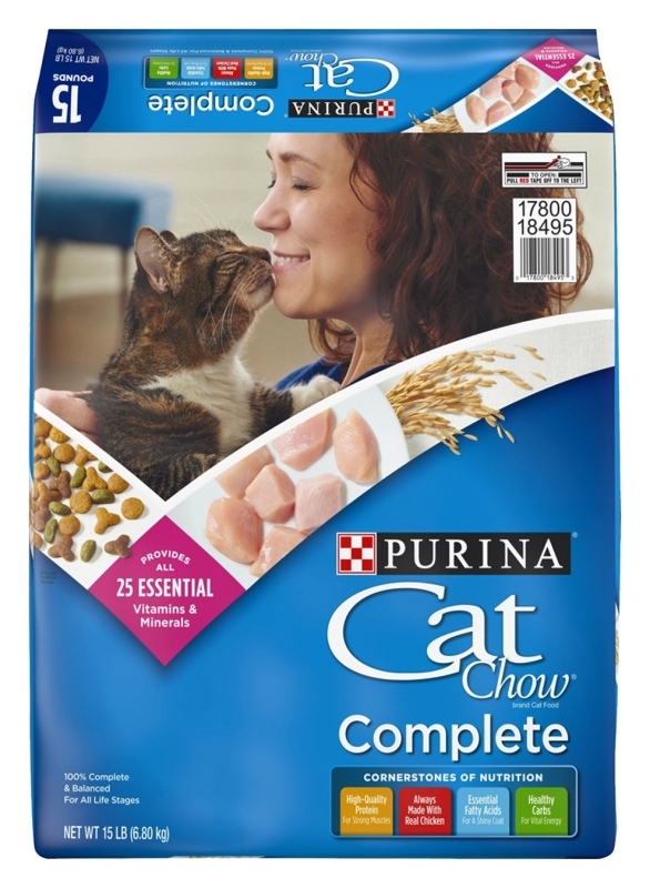 CAT CHOW COMPLETE<br>15LB