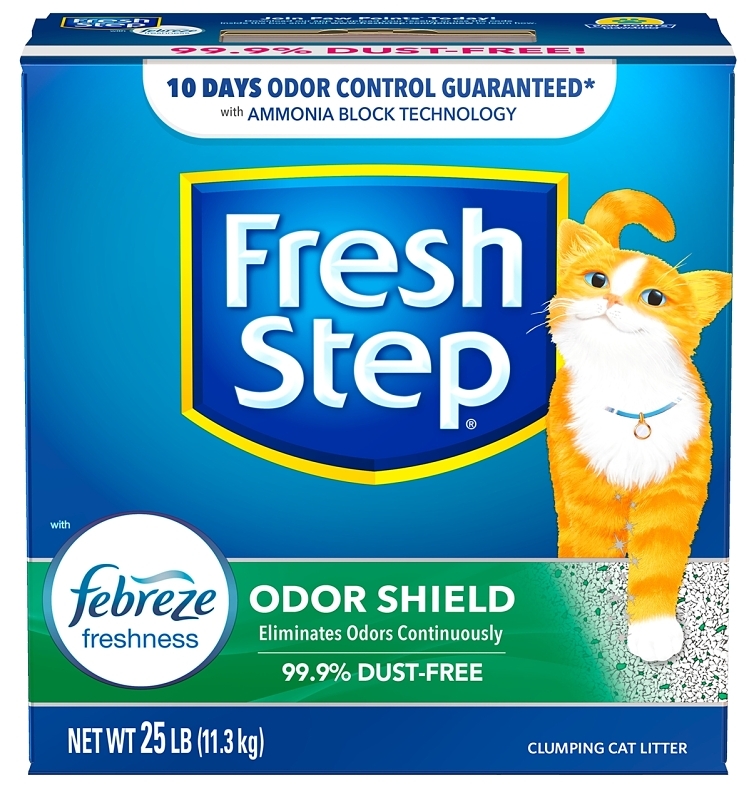 Fresh Step Cat<br>Litter Febreze 25LB