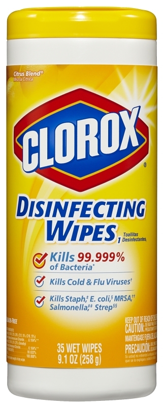 CLOROX WIPES CITRUS<br>SCENT