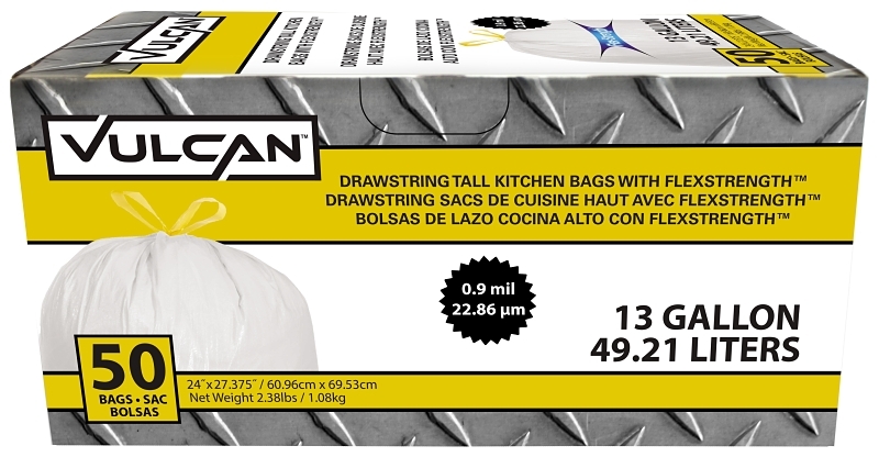 KITCHEN BAG TALL<br>50PK