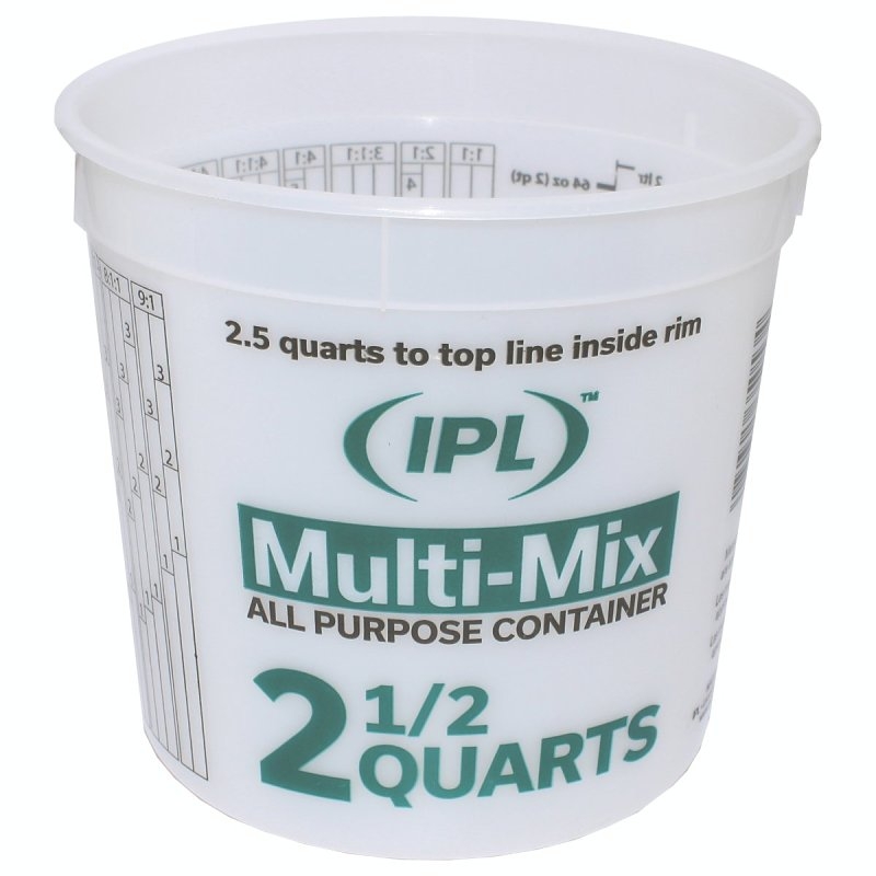 PAINT PLSTC CTNR<br>DISPO 2.5QT